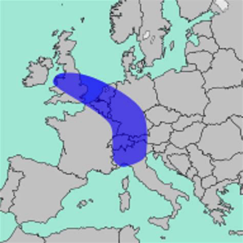 城市群 city cluster_歐洲的「藍香蕉（Blue 