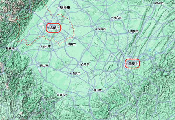 「蜀出相，巴出將」重慶和成都的比較