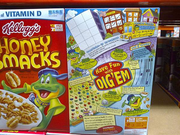 98533 Kelloggs Honey Smacks 家樂氏爆麥花穀類早餐 每組433公克x2盒 279 05.jpg