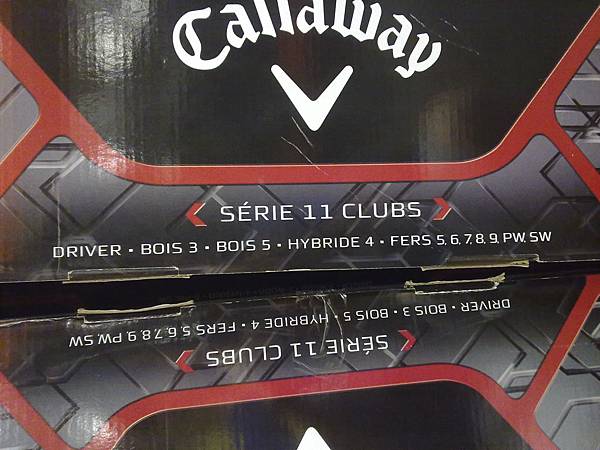 604870 Callaway Golf RH SET 高爾夫球套桿組 11件組  17399 04