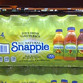 207599 Snapple 果汁飲料 奇異果草莓5%+芒果5%+綜合水果10% 591毫升x24罐 美國產 899 02.jpg