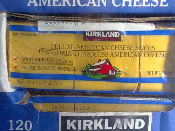 48682 Kirkland Signature Deluxe  American Cheese 2.27公斤  特級美國乾酪片 美國產 415 02.jpg