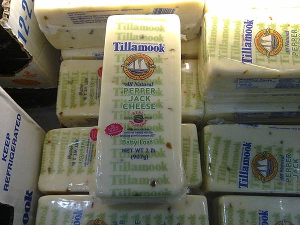 144308 Tillamook  Pepper Jack Cheese 墨西哥辣椒傑克乾酪  美國產 907公克 255 03