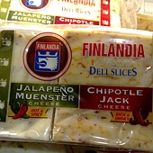 405295 Finlandia Sliced Jalapeno Muenster Cheese(Hot & Spicy) & Chipotle Jack(Rich & Smoky) 辣味切片乾酪雙享包 907公克 美國產 冷藏 299 02