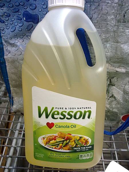 84430 Wesson Canola Oil 100％芥花油 4.73公升 含OMEGA-3 無反式脂肪 防腐劑膽固醇 美國產 359 02