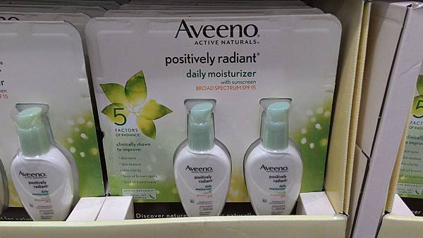 77022 Aveeno 清爽型防曬臉部保濕乳霜 SPF15 每組120毫升x2 加拿大產 20150519 669 03.jpg