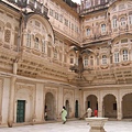 內宮庭院 Meherangarh, Jodhpur