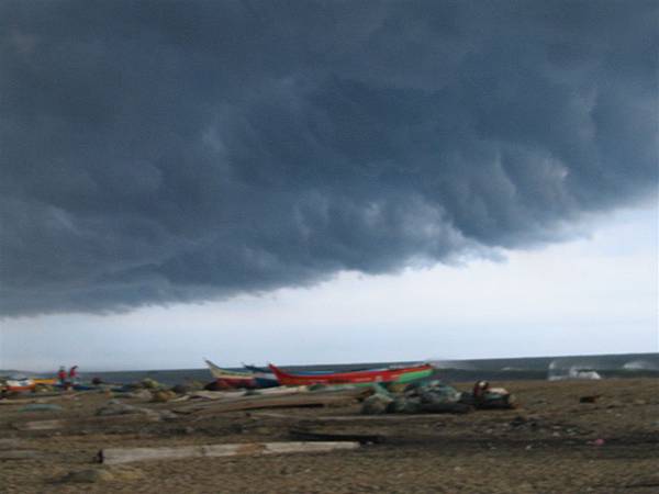 戲劇性的黑 5 Dramtic drak clouds, Mahabalipuram