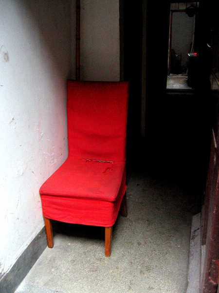 上海 田子坊-紅椅子