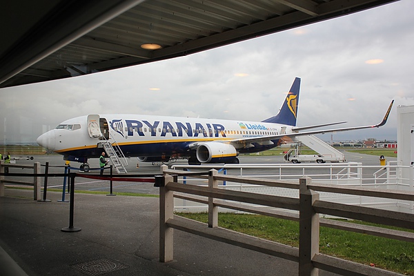 這個機場只有 Ryanair 航空