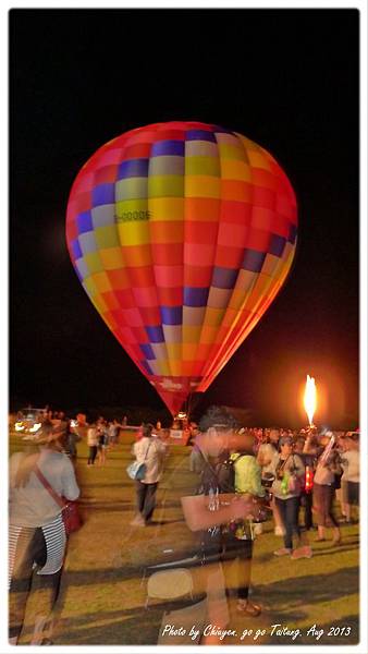 鹿野高台-彩色熱氣球