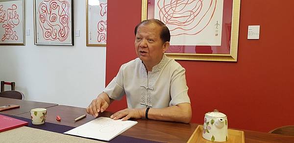 身心靈/藝術療癒/無極藝術會館/李登元能量畫/與李登元的接觸(二)