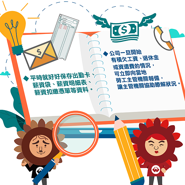 勞工權益 不可不知》公司倒閉 企業欠薪...讓勞保局用「積欠工資墊償基金」幫助勞工過難關！