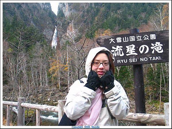 這是所謂的流星瀑布，我覺得還好沒想像中美