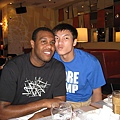 with Ron Artest