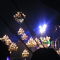 晚上在地中海港灣的最大型表演!!滿滿的蠟燭~遊行船!~2