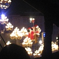 晚上在地中海港灣的最大型表演!!滿滿的蠟燭~遊行船!~4