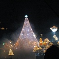 晚上在地中海港灣的最大型表演!!滿滿的蠟燭~遊行船!~8