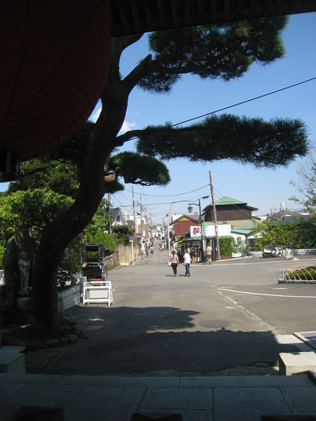 長谷寺門口往外拍