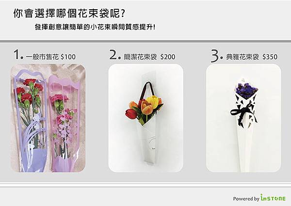 Imstone創意花束袋票選 留言抽好禮 Imstone部落格 痞客邦