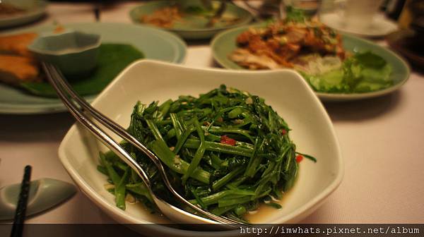 sukhothai蝦醬空心菜