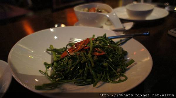 mango tree bistro炒含羞草.JPG