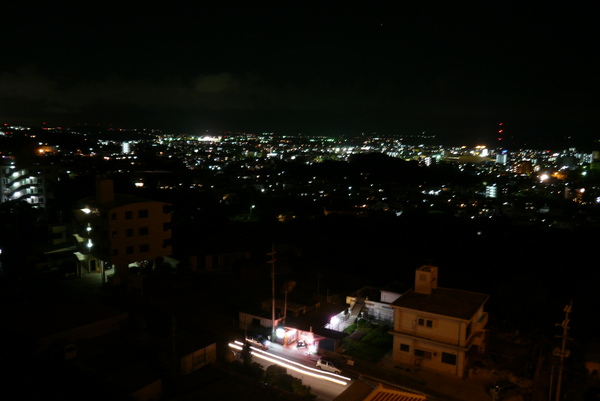 飯店看出去的夜景很漂亮