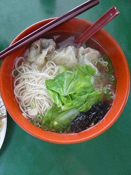 0413 口福溫州大餛飩- 鮮蝦餛飩麵