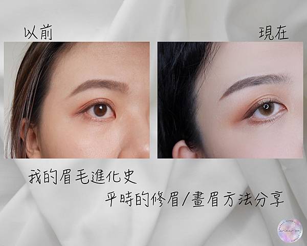 [心得]我的眉毛進化史－平時的修眉/畫眉方法分享