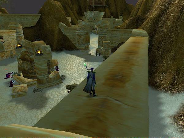 跳到祖爾的牆上