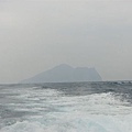 漸漸變小的龜山島