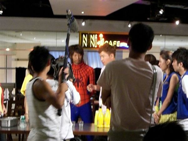 二樓餐廳拍攝中