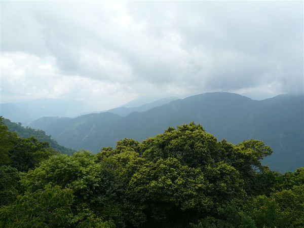 名人二館陽台外面的風景