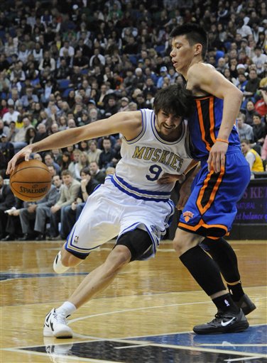 120301_不入流看球亂寫 - NBA 20120211, Knicks - Timberwolves