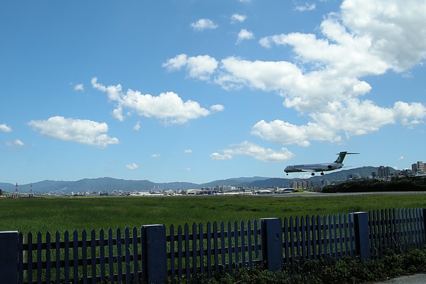 聽說看飛機很浪漫……（遠目）