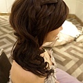 Hair & Makeup by Lu, 花苞頭, 新娘氣質盤髮, 側邊辮子, 君悅