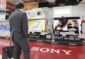 公司虧損嚴重、歐美經濟局勢欠佳，Sony股價上午一度跌破1000日圓大關。