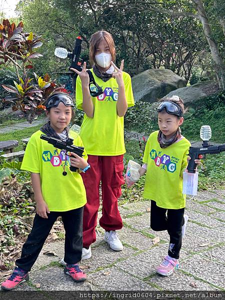 親子活動 台北內湖 358漆彈中心 親子一日遊 三代同堂烤肉