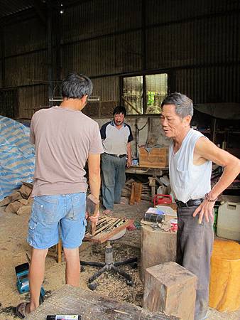 前輩徐明方、黃炎林師傅