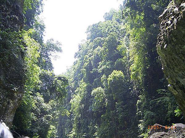 2005.8.21菲律賓-百勝灘-獨木舟、沖瀑布