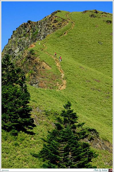 S1011015高聳險厄的陡坡【合歡山】