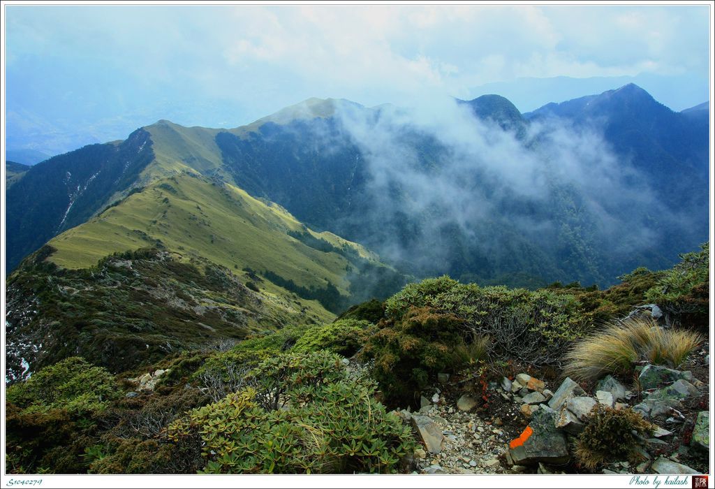 S1040279蜿蜒綿亙的山稜【大劍山】