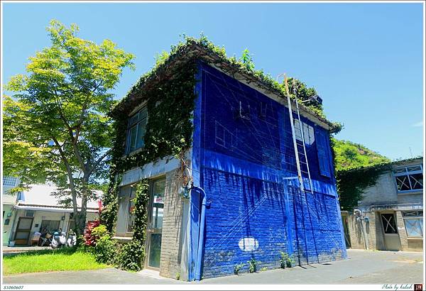 S1060607老房舍的藍晒圖【鐵花村】