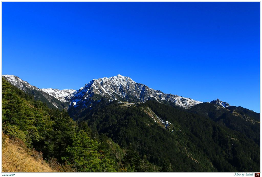 S1070239巍峨的南湖主峰【審馬陣山】