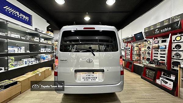 音仕達專業汽車音響 TOYOTA Town Ace 安裝 A