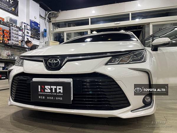 音仕達專業汽車音響 TOYOTA ALTIS 安裝 先鋒 P