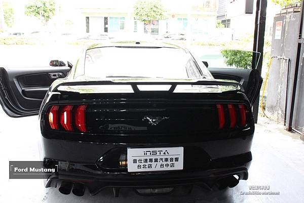 音仕達專業汽車音響 Ford Mustang 野馬 安裝 :