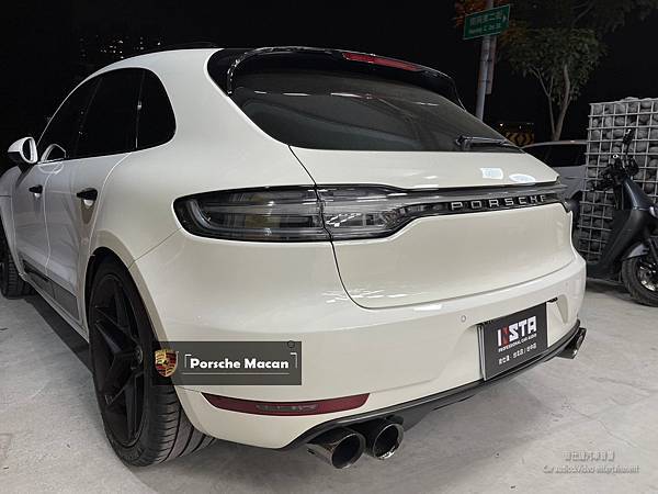 音仕達專業汽車音響 Porsche Macan 安裝：後 南