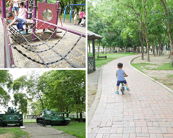 新化運動首選場域,新化體育公園,南圳綠堤還有季節限定的美麗九重葛/台南親子景點