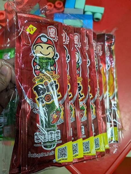 【泰國小老板 BIG ROLL】 烤脆紫菜卷 海苔卷(辣味)